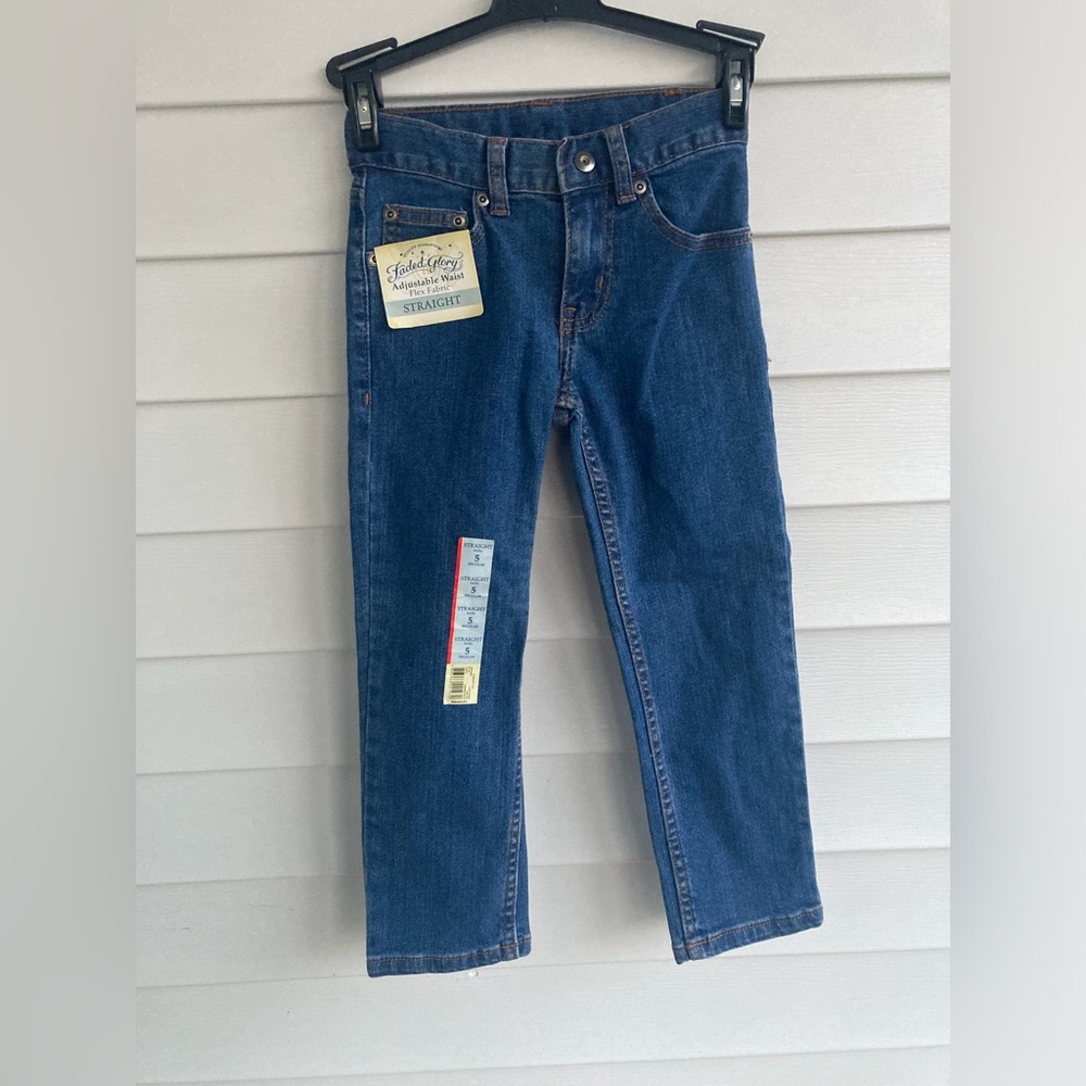 Faded Glory Adjustable Kids Pants Size 5R